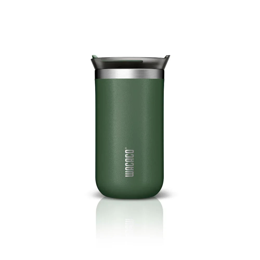 WACACO 300ml Octaroma Vacuum Insulated Mug - Green - Tashqila WACACO 300ml Octaroma Vacuum Insulated Mug - Green - Tashqila